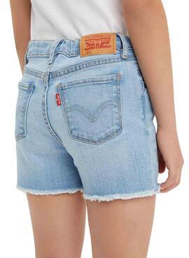 Kurze Hosen Levis 501 Blau für Mädchen