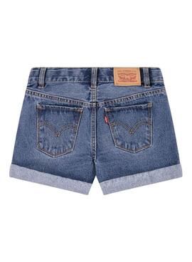 Shorts Levis Mom Marineblau für Mädchen