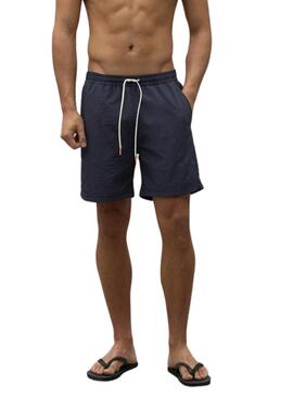 Badehose Shark Marineblau Ecoalf für Herren