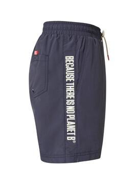 Badehose Shark Marineblau Ecoalf für Herren