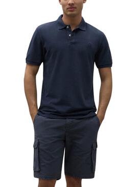 Polo Tedalf Marineblau Ecoalf für Herren
