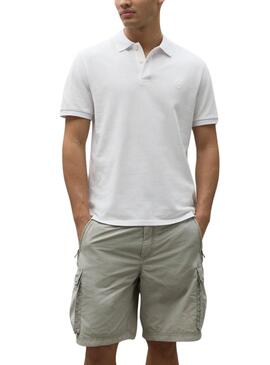 Polo Ecoalf Tedalf Weiß für Herren