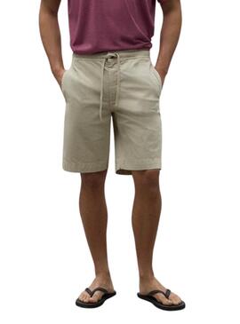 Kurze Bermuda Shorts Ecoalf Ethica für Männer.