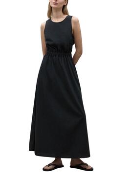 Kleid Galena Ecoalf Schwarz für Damen