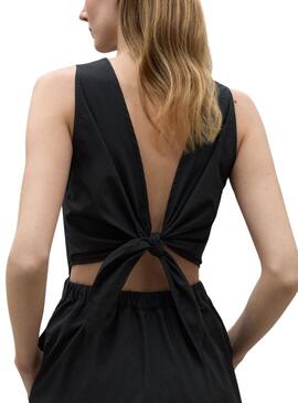 Kleid Galena Ecoalf Schwarz für Damen