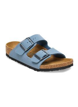 Sandalen Birkenstock Arizona Birko-Flor Blau Kids