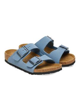 Sandalen Birkenstock Arizona Birko-Flor Blau Kids