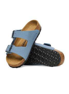 Sandalen Birkenstock Arizona Birko-Flor Blau Kids