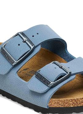 Sandalen Birkenstock Arizona Birko-Flor Blau Kids