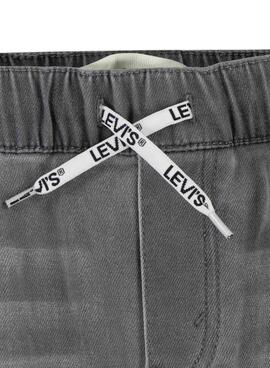 Bermuda Levis Skinny Dobby Grau für Jungen