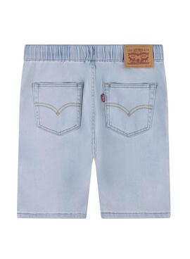 Bermuda Levis Skinny Dobby Hellblau für Jungen