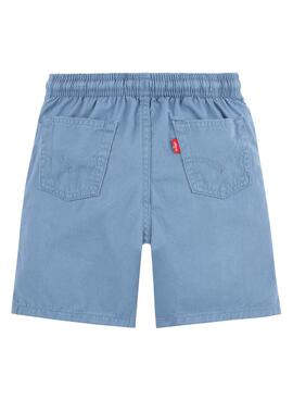 Bermuda Levis Pull On Gewebt Hellblau für Jungen