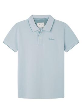 Poloshirt Pepe Jeans New Thor Blau für Jungen