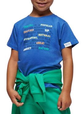 Set 2 T-Shirts Mayoral Outdoor Blau für Jungen