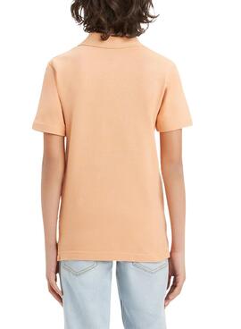 Levis Tape Orange Polo für Jungen