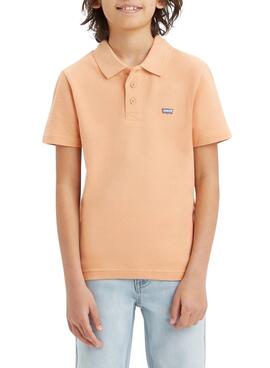 Levis Tape Orange Polo für Jungen