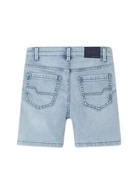 Bermuda Mayoral aus weichem hellem Denim für Junge