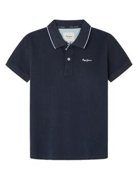 Poloshirt Pepe Jeans New Thor Navy für Jungen