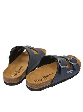 Sandalen Pepe Jeans Kansas Marineblau für Jungen und Mädchen.