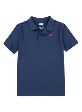 Das Levis Tape Marine Poloshirt für Kinder.