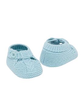 Stricksocke Mayoral Blau für Babys