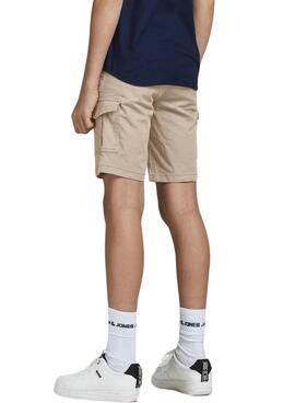 Bermudas Jack and Jones Joe Cargo Beige Junge