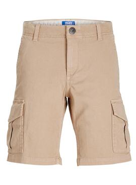 Bermudas Jack and Jones Joe Cargo Beige Junge