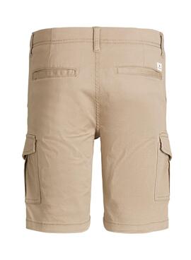 Bermudas Jack and Jones Joe Cargo Beige Junge