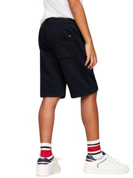 Bermudas Tommy Hilfiger TH Logo Marine für Jungen