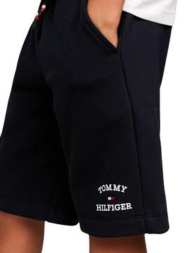 Bermudas Tommy Hilfiger TH Logo Marine für Jungen