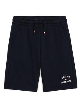 Bermudas Tommy Hilfiger TH Logo Marine für Jungen