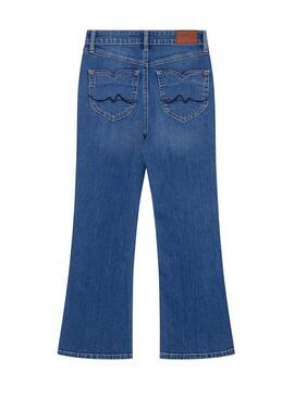 Hose Pepe Jeans Slim Fit Flare Denim für Mädchen