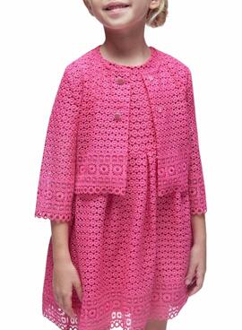 Mayoral Guipur Fuchsia Jacket für Mädchen