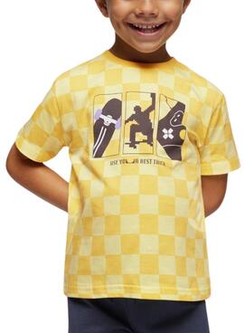 T-Shirt Mayoral Best Trick Gelb für Jungen