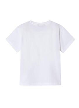 T-Shirt Mayoral Trampantojo Weiß für Jungen