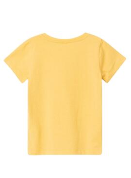 T-Shirt Name It Becca Gelb für Mädchen