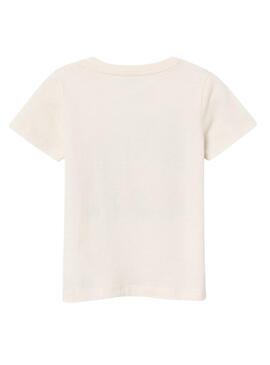 T-shirt Name It Bimmer Beige für Jungen