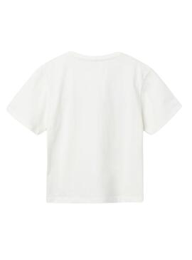 T-Shirt Name It Balongo Weiß für Jungen