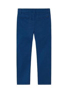 Hose Chino Mayoral Slim Basic Blau für Jungen