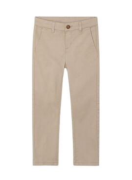 Hose Mayoral Chino Basic Slim Beige für Jungen