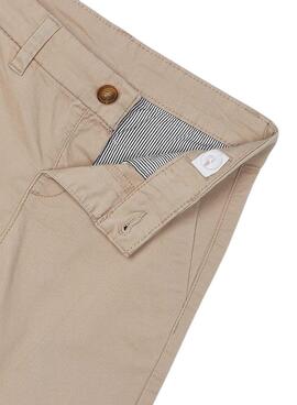 Hose Mayoral Chino Basic Slim Beige für Jungen