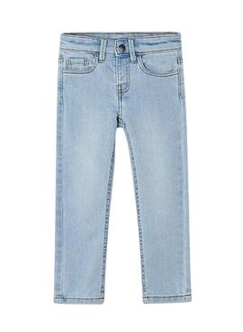 : Mayoral Basic Slim Fit Jeans in Light Blue for Boys