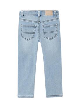 : Mayoral Basic Slim Fit Jeans in Light Blue for Boys