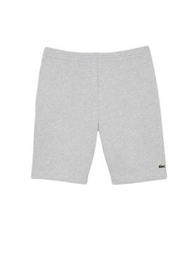 Bermudas Lacoste Jogger Grau Eco für Männer.