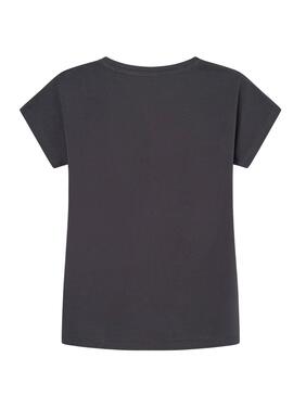 T-shirt Pepe Jeans Nuria Grau für Mädchen