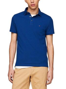 Poloshirt von Tommy Hilfiger 1985 in Blau für Herren