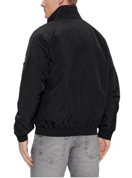 Bomber Calvin Klein Jeans Padded Harrington Schwarz