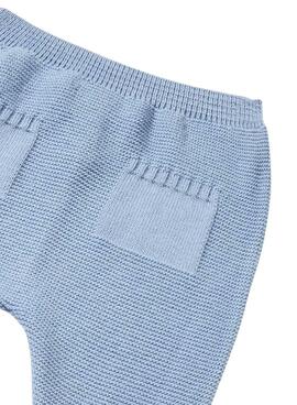 Mayoral Besticktes Blaues Set für Babys