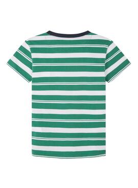 T-shirt von Pepe Jeans Reeve in Grün für Jungen.