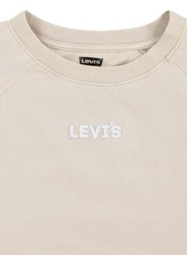 T-Shirt Levis Lived Beige für Jungen